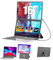 Portable Monitor, 16  FHD 1200P Laptop Screen Extender, nach oben und unten verstellbar und 360 ° drehbar abnehmbarer Ständer, Travel Monitor für Laptop, tragbare Bildschirm für Windows / PC / Mac