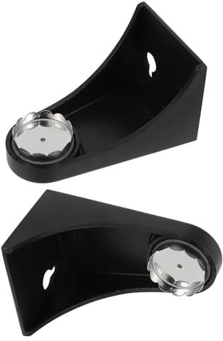 SOPOTUTU Soporte Magnético para Jabón Imanes para Jabones, Juego de 2 Piezas en Abs Negro, Diseño Elegante para Accesorios Cuartos de Baño y Jabonera para Colgar Pared