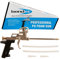 Professional Expanding Foam Gun Chrome Polyeurthane PU Foam Cleaner Applicator