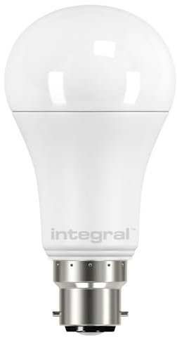 Integral 15w Classic Globe LED GLS light bulb 2700K B22/BC warm white 2700K =100w Dimamble with VPro dimmers)