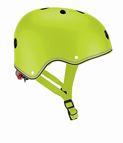 Globber - Casque Primo XS/S - Casque de Protection pour Les Enfants, Vert Citron