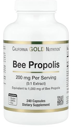 Lake Avenue Bee Propolis, 1,000 mg, 240 Count, Veggie Capsules, Nutrition