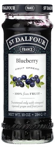Blueberry Fruit Spread, 10 oz (284 g), St. Dalfour