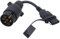 CARROFIX Connecteur plat à 7 voies pour remorque de style européen
