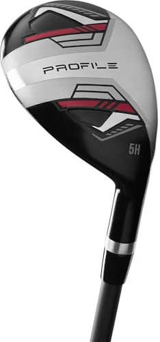 Wilson Herren Profile EINZELNER HYBRID, Rot/Schwarz, Standard