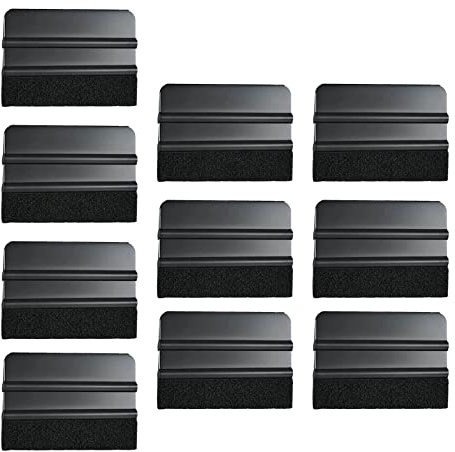 MHADBKH Morbida pellicola tergivetri per auto, auto, casa, ufficio, installazione, pulizia, raschietto, tinta per finestre