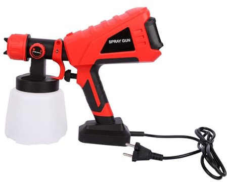 Pistola a Spruzzo, Pistola a spruzzo elettrica ad alta pressione, potente strumento di spruzzatura HVLP portatile con design diviso for vernice al lattice