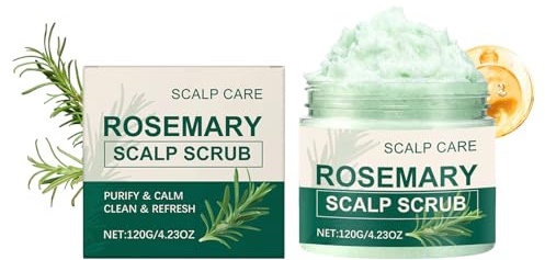 Exfoliante Capilar Para El Cuero Cabelludo - 120 g Limpiador Clarificante,Exfoliante Para El Cabello Para Hombres | Para Hombres Y Mujeres Con Limpieza Refrescante Nutrición Y Cuidado Para Picor