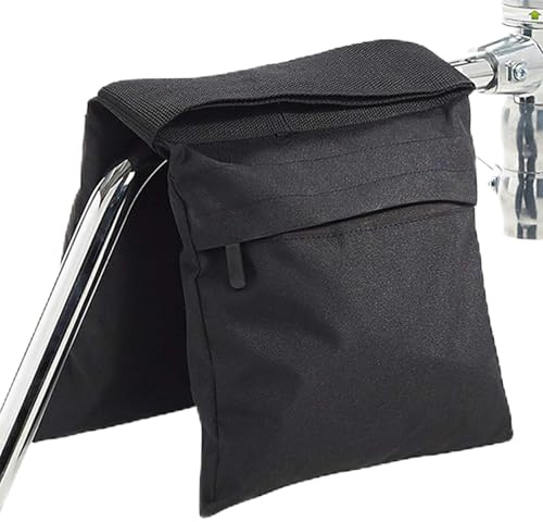Pruojhw Sac de Sable pour trépied Photographie Contrepoids pour Lester Une Toile de Sable - Sac de Selle Robuste pour Support de Fond
