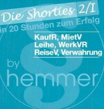 KaufR, MietR, Leihe, WerkVR. ReiseV, Verwahrung (Shorties Box)