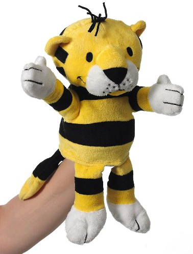 Heunec 79527 Handpuppe Janosch Kleiner Tiger, 1 Stück (1er Pack)