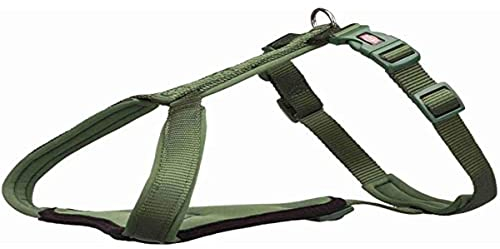 Trixie 1998719 Premium Geschirr, 70-85cm/25mm, Verdeselva, L