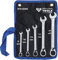 BRILLIANT TOOLS BT013205 Ratschenringschlüssel-Satz, 5-tlg, umschaltbar, 8 - 19 mm [Powered by KS TOOLS]