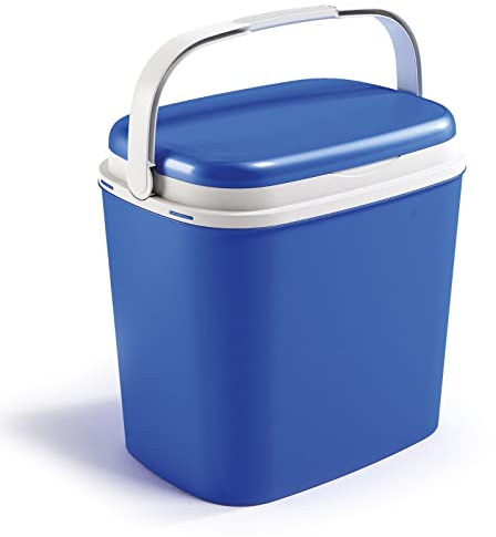 URBNLIVING 27L Large Compact Insulated Beach Picnic & Camping Leakproof Travel Cooler Box Cool Ice Box with Handle