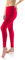 sesto senso Viskose Leggings für Damen lang Rot Mädchen Fitnesshose Sporthose Bunte Yoga L Red