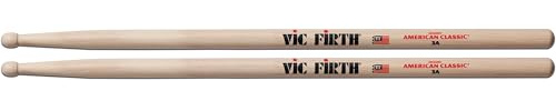Vic FIrth - Baquetas de la serie American Classic® 3A - Madera de nogal American - Punta de Madera