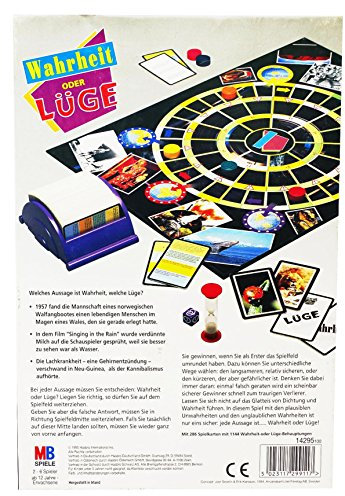 Hasbro MB - Milton Bradley 14317 - Wahrheit oder Lüge