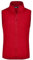 James & Nicholson Damen Microfleeceweste, red, M, JN048 rd