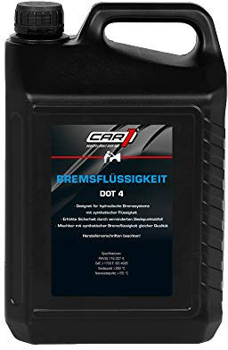 CAR1 Bremsflüssigkeit Bremsöl + BRAKE FLUID 5Liter