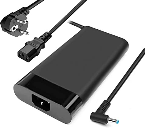 200W 10,3A Cargador para portátil Compatible con HP Omen 15 17 zbook 15 17 Pavilion Gaming 15 17 Envy 15 2020 L00818-850 TPN-DA10 TPN-LA20 TPN-LA21 L73385-001 ADP-200HB B 15-dh0005la