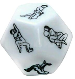 Hilai Giochi da dadi da dadi, dadi del sesso 12 posizioni romantiche sexy amore gioco gioco per adulti giocattolo sessuale erotico per coppie bianche