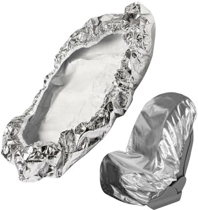 Parasol para asiento de coche,Parasol para asiento de coche, Protector térmico para sillas de coche para bebés, Protector elástico del calor de los asientos de coche del bebé, escudo térmico de enfria