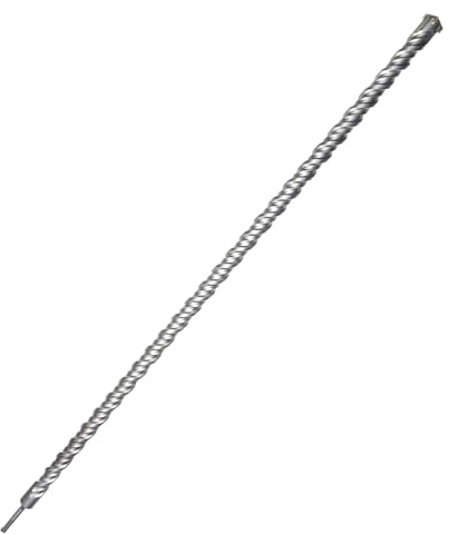 CAVATINY - Set di punte per trapano SDS Plus, 28 x 1000 mm, 1 unità, per calcestruzzo, muratura, muri, mattoni, pietre e strade, fusto SDS Plus adatto per martello perforatore