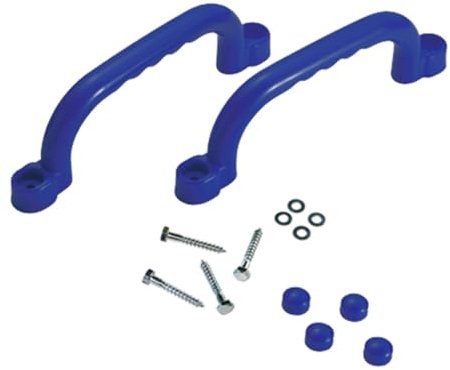 Rudiaoa Playhouses - Asa de agarre para escalar salas de juegos, asidero de escalera para parque, patio trasero, casas de juegos fácilmente