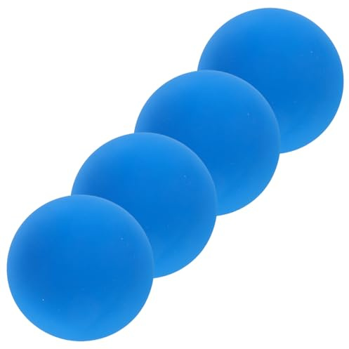 Healvian Set 4 Palline da Squash in Gomma Rimbalzanti Leggere, Palline da Allenamento per Racquetball, Migliorano Coordinazione e Tempi di Reazione, Adatte per Esercizi Sportivi Indoor e