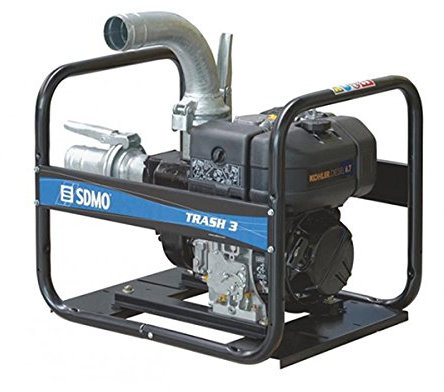 Motopompe diesel eaux très chargées 1083 l/min SDMO