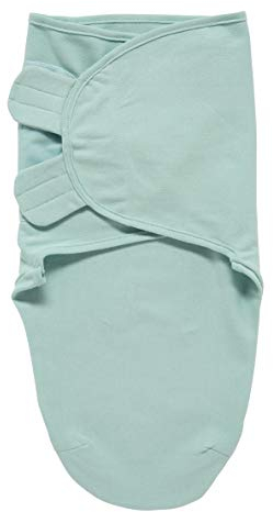 Meyco Baby Uni Pucksack, Erstausstattung Neugeborene (Pucktuch für Babys ab 0-3 Monaten, weicher Schlafkomfort, 100% Baumwolle, atmungsaktiv, Einschlafhilfe), Neu Minze