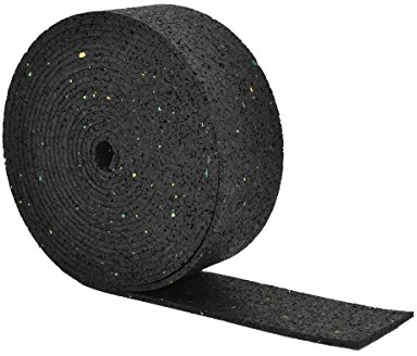 My Plast Antirutschmatte zur Ladungssicherung (20 Meter x 50 mm x 3 mm) auch in 6mm, 8mm, 10mm, Bautenschutz Matte, Terrassenpad Rolle für Terrassenbau, Waschmaschinen Unterlage, Gummiunterlage