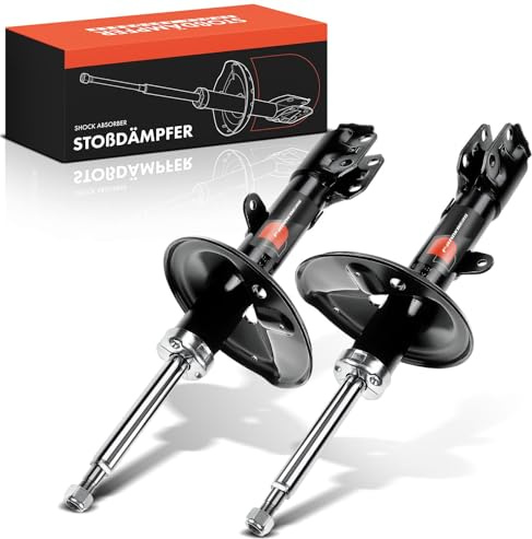 Frankberg 2x Ammortizzatori per sospensioni Ammortizzatori per telaio Anteriore sinistro destro 525mm Pressione del gas Compatibile con R.A.V 4 II A2 1.8 2.0 4WD 2.0 D 4WD 2000-2005 4852042080, 335041