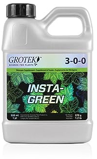 GROWMANIA Fertilizante Insta Green de Grotek 1L | Abono Revitalizador de Plantas y Cultivos Rico en Nitrógeno y Oligomentos