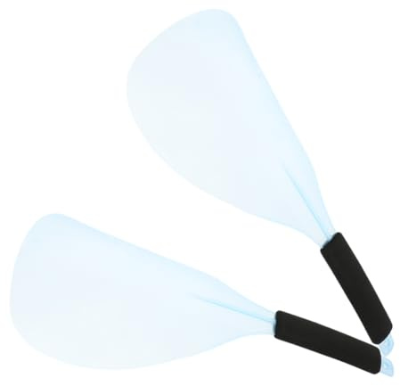 EXQUIMEUBLE Peluquería Protector de Plástico Azul 2piezas para Salones de Belleza Visión Clara y Seguridad Garantizada