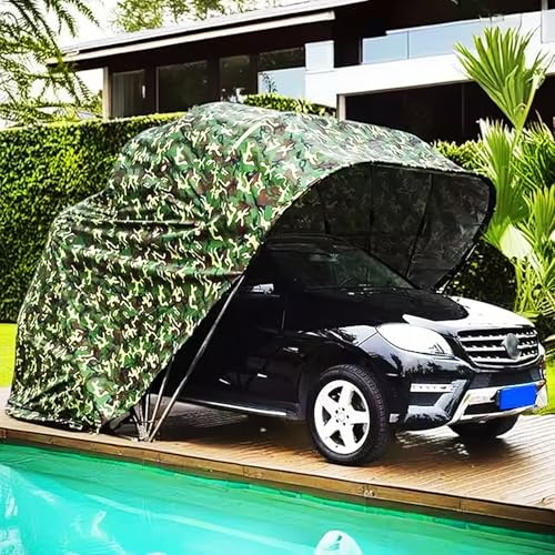 Posto auto coperto, Riparo retrattile per tenda auto, garage pieghevole mobile, baldacchino idraulico