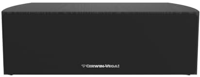 CERWIN-VEGA! Home Audio LA24 - Altavoces pasivos de Canal Central de 2,5 vías, 150 W, 4 Pulgadas, Color Negro