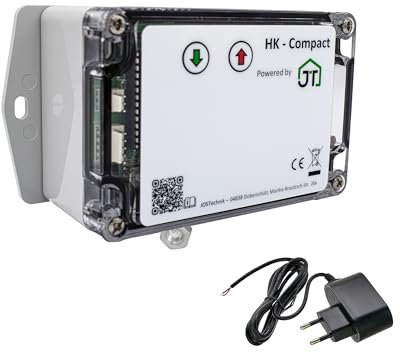 JOSTechnik HK-C Hühnerklappe Compact mit Lichtsensor; automatische Hühnerklappe und Hühnerstalltür