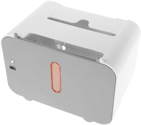 Lurrose Distributore Asciugamani Carta Senza Contatto Da Parete Distributore Asciugamani Carta Elettrico Senza Forare Per Cucina e Bagno