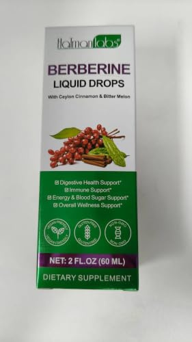 Berberine Liquid Drops Supplement