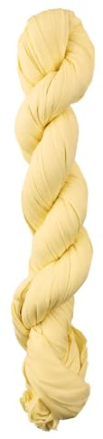 TOUTACOO, Foulard, Chèche, Echarpe, Tressé, 100% coton, Unisex - Couleur 8- Jaune d'été