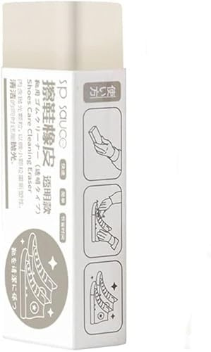 1Pc White Suede and Nubuck Eraser,Sheepskin Shoe Cleaning Eraser Leather Fabric Shoes Care White Sneakers Cleaner Dirt Remover Quickly Remove Dust and Dirt,Shoe Cleaners,Shoe Treatments and Polishes