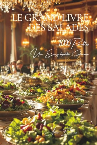 Le Grand Livre des Salades (1000 recettes): Une Encyclopédie Culinaire Française - Volume 4