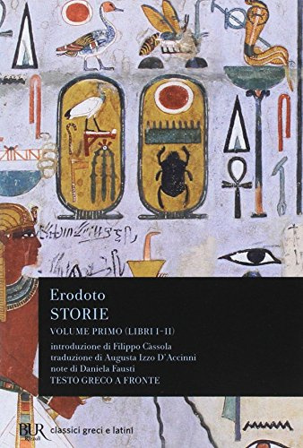Storie. Testo greco a fronte. Libri 1º-2º (Vol. 1)