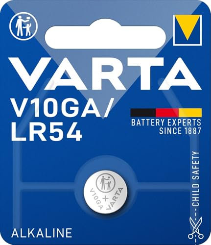 Varta Knopfzelle Alkali-Mangan Batterie 50 mAh V 10 GA