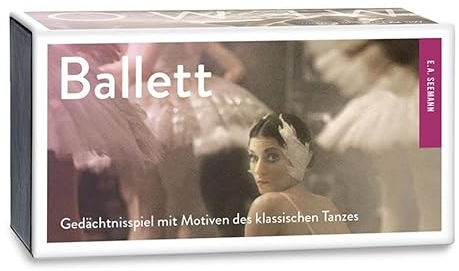Seemann Henschel GmbH Ballett-Memo: Gedächtnisspiel mit Motiven des klassischen Tanzes Spiel White