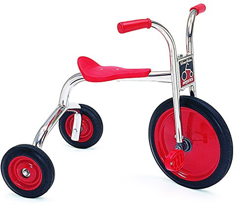 Angeles SilverRider Kids Tricycle, Toddler Tricycle with Solid Airless Rubber Tires, Kids Bike for Preschools and Daycare, Ages 4+, 16.5 Tall Seat