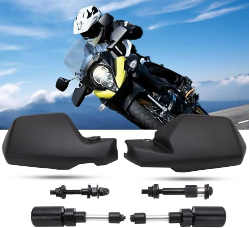 JFG RACING Motorcykel Handskydd Motorcykel Handskydd Handtag Bar Handborste Skydd Motocross Handskydd Passar för DL650 V-STROM 2014-2019