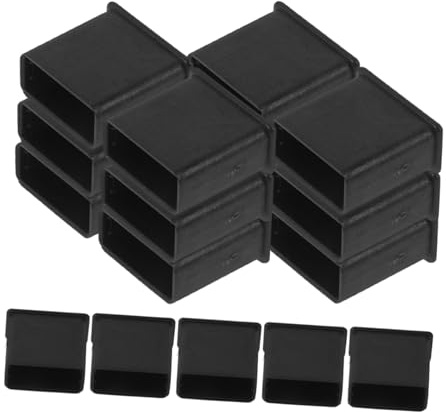 ROMISBABA Tapas Protectoras Antipolvo para Puerto USB 20 Unidades, Funda de Silicona Negra, Compatibles Conectores USB, Protección para Puertos de Carga en Electrónica y Periféricos