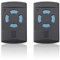 Buithafu 2 pezzi telecomando per porta del garage, compatibile con Hörmann HSM2/HSM4/HS1/HS2/HS4/HSE2/HSE4 (868 MHz), portata di 100 m, facile programmazione, alloggiamento ABS, ricambio per apriporta